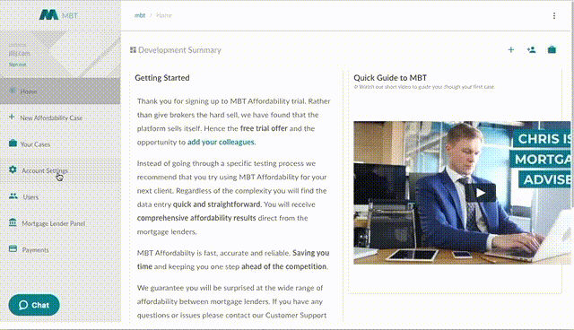 Go to Account Settings, scroll to bottom, enter integration name, hit generate, copy resulting key.